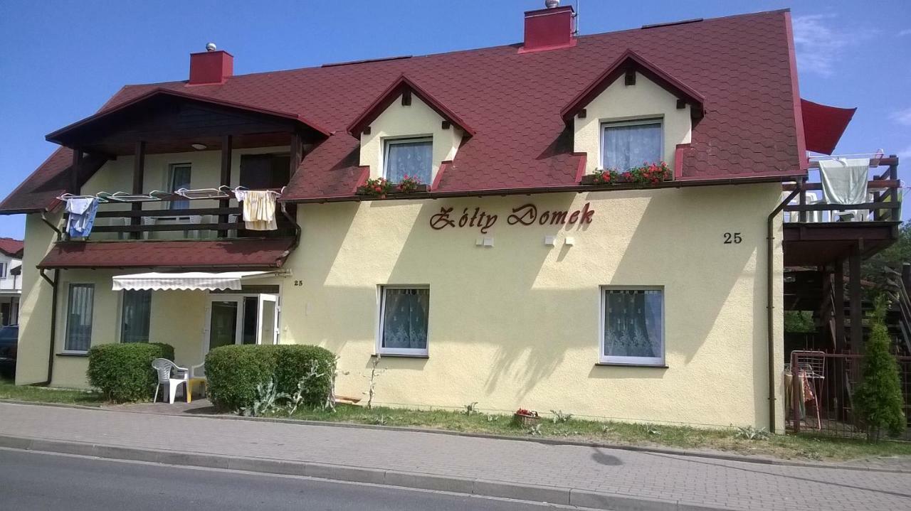 Zolty Domek Leilighet Dźwirzyno Eksteriør bilde